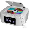 KLIM nešiojamasis CD stereo grotuvas Boombox E1 su Bluetooth, FM radiju, USB ir žemųjų dažnių garsiakalbiu