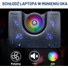 KLIM nešiojamojo kompiuterio aušinimo stovas Nova su 5 ventiliatoriais ir RGB