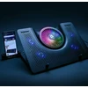 KLIM nešiojamojo kompiuterio aušinimo stovas Nova su 5 ventiliatoriais ir RGB