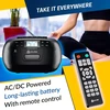 KLIM radijo magnetola su CD grotuvu, Bluetooth, USB, AUX ir kasečių įrašymu KLCD-0582