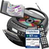 KLIM radijo magnetola su CD grotuvu, Bluetooth, USB, AUX ir kasečių įrašymu KLCD-0582