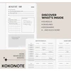 Kokonote akademinis savaitinis planuoklis 2026–2027, 13 x 19 cm, KKPETIT262702
