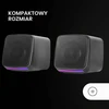 Kompiuterio kolonėlės Mars Gaming 10 W kompiuterinės kolonėlės su RGB apšvietimu, AUX ir USB, MSPRO