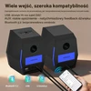 Kompiuterio kolonėlės Sanyun kompiuterinės garso kolonėlės 2.0, 36 W, Bluetooth 5.2, USB DAC, SW209