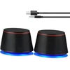 Kompiuterio kolonėlės Sanyun kompiuterinės kolonėlės SW102 2.0, 10 W, USB-A ir 3,5 mm