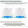 Kompiuterio kolonėlės Sanyun kompiuterio garsiakalbiai 2.0, 10 W, USB maitinimas ir 3,5 mm SW102