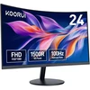 KOORUI lenktas 23,6 col. Full HD VA monitorius 100 Hz, 3 ms, 1500R MB24N2F