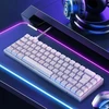 KOORUI mechaninė žaidimų klaviatūra 60 %, 69 klavišai, RGB, USB-C, MKC01