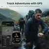 Kospet išmanusis laikrodis Tank M3 49 mm AMOLED ekranas Bluetooth skambinimas IP69K juodas