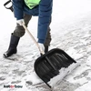 KOTARBAU sniego kastuvas su mediniu kotu ir aliuminio profiliu, 48 cm