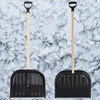 KOTARBAU sniego kastuvas su mediniu kotu ir aliuminio profiliu, 48 cm