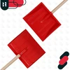 KOTARBAU vaikiškas sniego kastuvas su mediniu kotu, 82 cm, raudonas, S429K