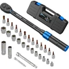 KRETLAW dinamometrinių raktų rinkinys 3/8", 5–60 Nm, 30 dalių, K180016