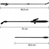 KRUMAD rankinis slėginis purkštuvas 5 l, reguliuojama antgalio lanca, 120 cm žarna, KR-DS5L-203