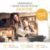 KRUSTENZAUBER ketaus ovalus kepimo puodas su dangčiu, 28 cm, 3,6 l talpa, orkaitei ir indukcijai, KRZ 4