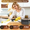Kryvella nešiojamas garinis valytuvas 2500 W, 1,8 l, 4 bar, su 8 antgaliais