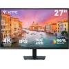 KTC 27 col. 4K UHD IPS monitorius 60 Hz su HDR400 ir DisplayPort H27P27