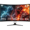 KTC lenktas 32 colių QHD žaidimų monitorius 185 Hz, 1 ms, HVA, HDR10 H32S5