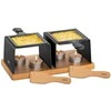 Küchenprofi raclette grilis 2 asmenims, metalinis, 529 W, be elektros, 3035007002