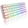 KUIYN 60 % laidinė žaidimų klaviatūra su RGB apšvietimu, 61 klavišo, V700