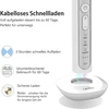 Lächen soninis elektrinis dantų šepetėlis su 4 galvutėmis, 9 režimais ir laikmačiu RM-T8