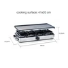 Lacor raclette grilis su apverčiama 41 x 20 cm plokšte, 1400 W, modelis 69348