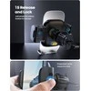 Lamicall automobilinis telefono laikiklis ventiliacijos grotelių tvirtinimui, metalinis, sukiojamas, STCV04-EU-B