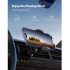 Lamicall automobilinis telefono laikiklis ventiliacijos grotelių tvirtinimui, metalinis, sukiojamas, STCV04-EU-B