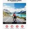 Lamicall sportiniai poliarizuoti saulės akiniai TR-90, oranžiniai, reguliuojami, BCPE02-EU-OG
