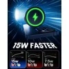 Lamicall telefono magnetinis automobilinis įkroviklis su ventiliacijos tvirtinimu, 15W, 20x N52 magnetai, MagSafe, OL-Z9T9-C78W