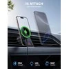 Lamicall telefono magnetinis automobilinis įkroviklis su ventiliacijos tvirtinimu, 15W, 20x N52 magnetai, MagSafe, OL-Z9T9-C78W