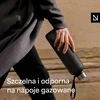 LARS NYSØM sportinė gertuvė Blæst 1 l iš Tritan plastiko gazuotiems gėrimams BLA-6-CARGOL