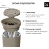 LARS NYSØM Terminis kelioninis puodelis 350 ml su Quick-Press dangteliu VAG-2-TAUBRO