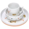 Lässig porcelianinių indų rinkinys vaikams Little Mateys Spicy Oranžinis 1210037856