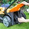 Lawnmaster akumuliatorinė vejapjovė, 24V, 37 cm pjovimo plotis, plieno korpusas, CLMF2437G-03