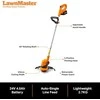 Lawnmaster robotas vejapjovė 24 V, akumuliatorinė, 10 colių pjovimo pločio, VBRM16 Combo Kit