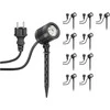 Ledscomde ledscom lauko LED žibintuvėlių rinkinys su smaigu, IP65, 4,3 W, 340 lm, šilta balta, LC-L-157-WW-x10