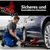 LEHMANN automobilinis hidraulinis domkratas 2,5T, kėlimo aukštis 85–360 mm, LAUHJ-2536A