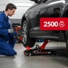 LEHMANN automobilinis hidraulinis domkratas 2,5T, kėlimo aukštis 85–360 mm, LAUHJ-2536A