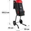 LEHMANN elektrinis sodo smulkintuvas 2600 W, SK5 plieno peilis, 45 l talpos konteineris, LGAGS-2645