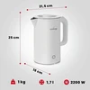 Lehmann elektrinis virdulys, 1,7 l, 2200 W, LHOEK-2217