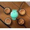 Lehmann mini vaflinė, 490 W, 8 keičiamos plokštelės, LHOWM-4913B