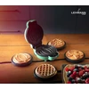Lehmann mini vaflinė, 490 W, 8 keičiamos plokštelės, LHOWM-4913B