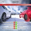 LEIVESTE tekstilinės sniego kojinės automobiliui XL, 2 vnt., poliesterinės cz001
