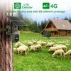 Lemnoi 4G LTE laukinė stebėjimo kamera su saulės baterija, 2 K HD, naktiniu matymu, judesio detekcija, modelis S72