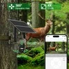 Lemnoi 4G LTE laukinė stebėjimo kamera su saulės baterija, 2 K HD, naktiniu matymu, judesio detekcija, modelis S72