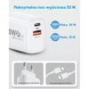 Lemsen 30 W USB-C tinklo įkroviklis su 2 m USB-C kabeliu, PD 3.0, YH-30WAC