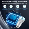 Lemsen automobilinis įkroviklis 60 W su USB-C ir USB-A jungtimis, PD 3.0, QC 3.0, JC-36UC