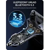 LENCENT automobilinis Bluetooth 5.3 FM siųstuvas su PD 20 W ir QC 18 W įkrovimu