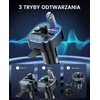 LENCENT automobilinis Bluetooth 5.4 FM siųstuvas su laisvų rankų įranga ir 48 W įkrovimu T25M